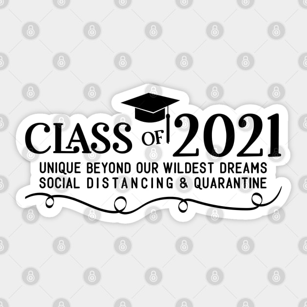 Class of 2021 Sticker by TreetopDigital